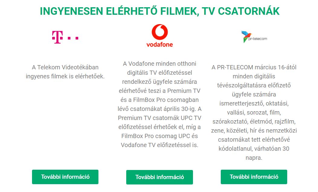 Digitális Összefogás - filmek, alkalmazások, extra mobilnet